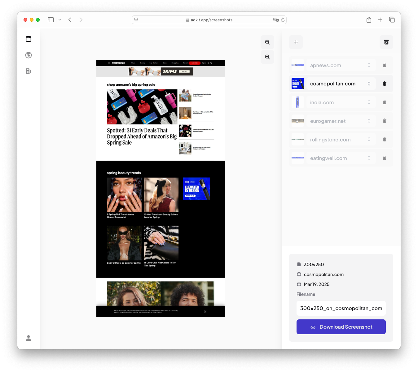 Adkit Interface